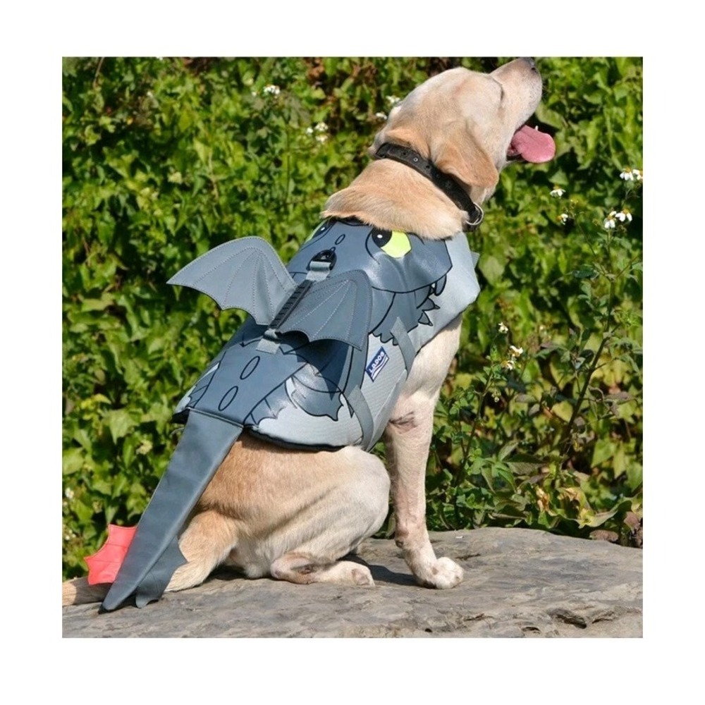 Flying Dragon Cosplay Dog Life Jacket  Swimsuit Size Small NWT PLS Read